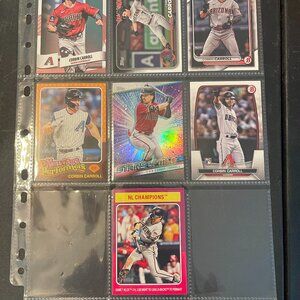 Corbin Carroll Baseball 7 Card Lot (O)
